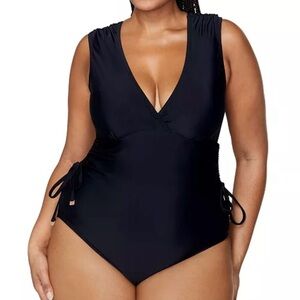 NWT Raisins Curve Size Lusiana One-Piece Swimsuit 18W